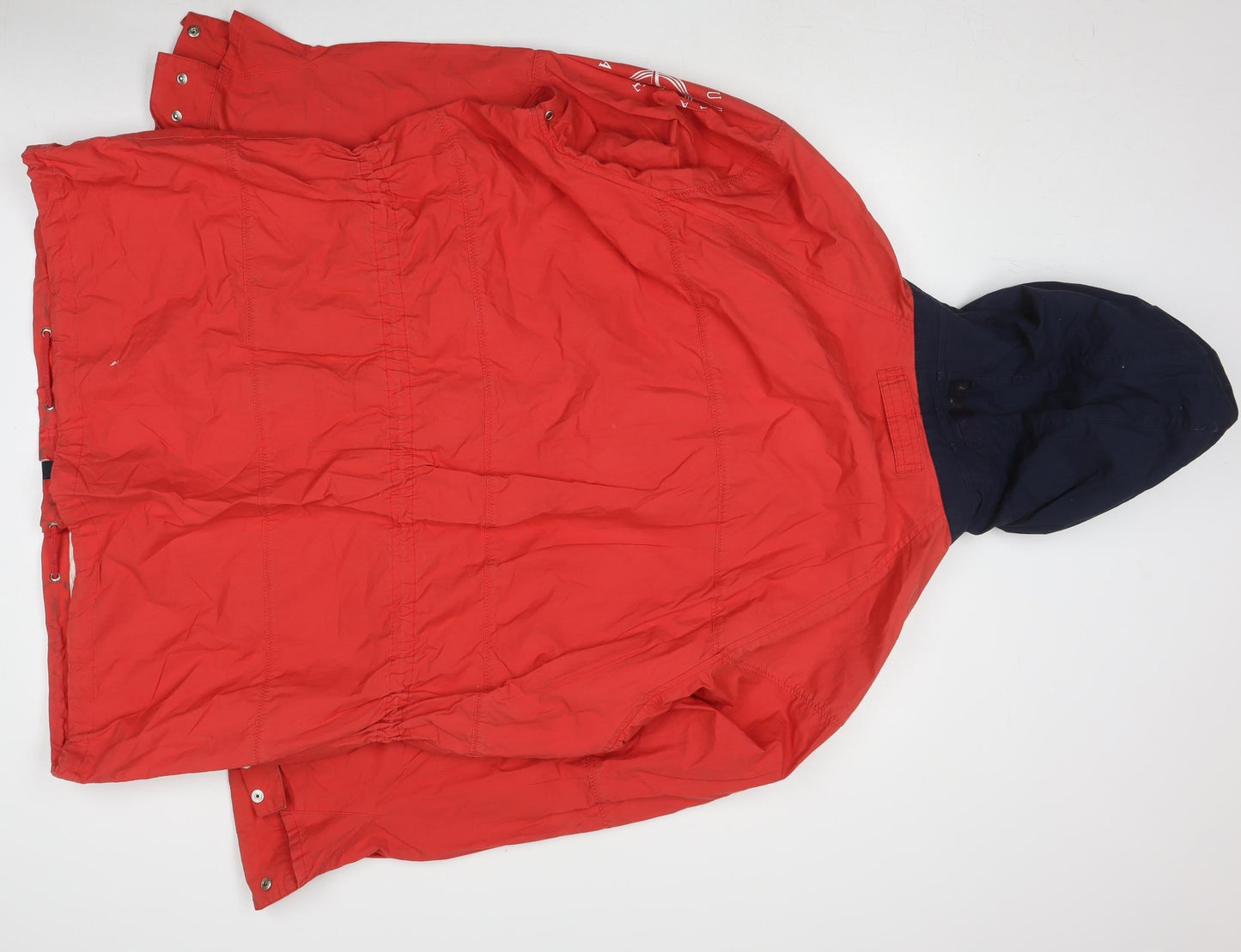 Mens UK Size L Nautica Red Rain Coat