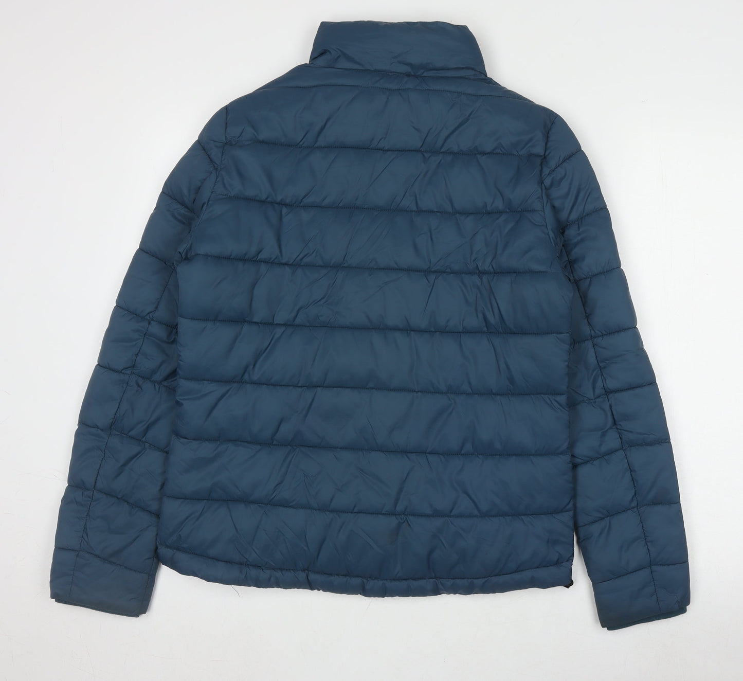 Rupert & Buckley Women's Blue Puffer Jacket Size 10
