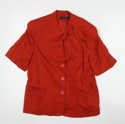 Windsmoor Women's Red Blazer, Size 12 - Casual Style