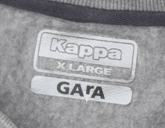 Mens UK Size XL Kappa Grey Pullover Sweatshirt