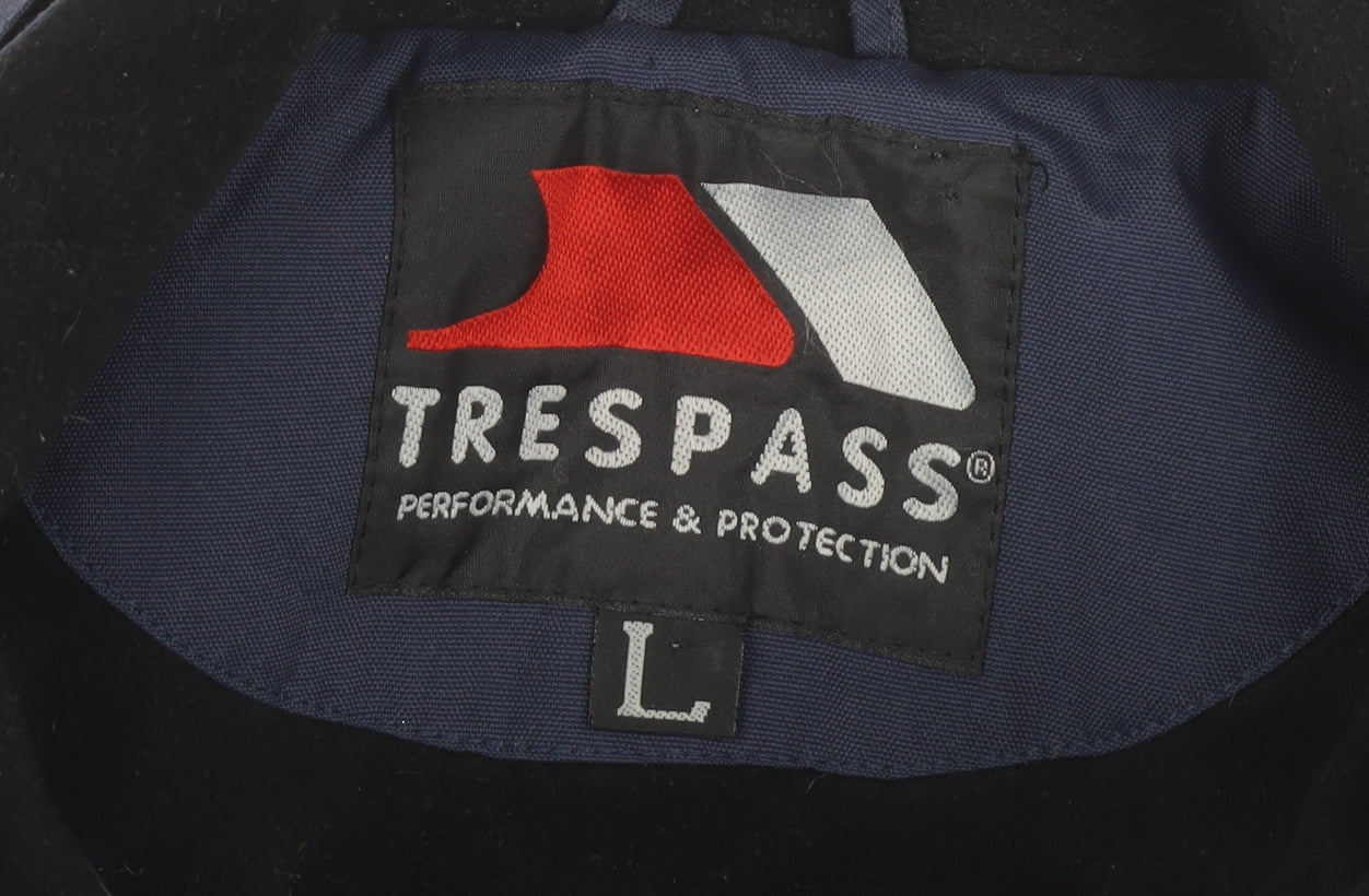 Mens UK Size L Trespass Multicoloured Basic Jacket