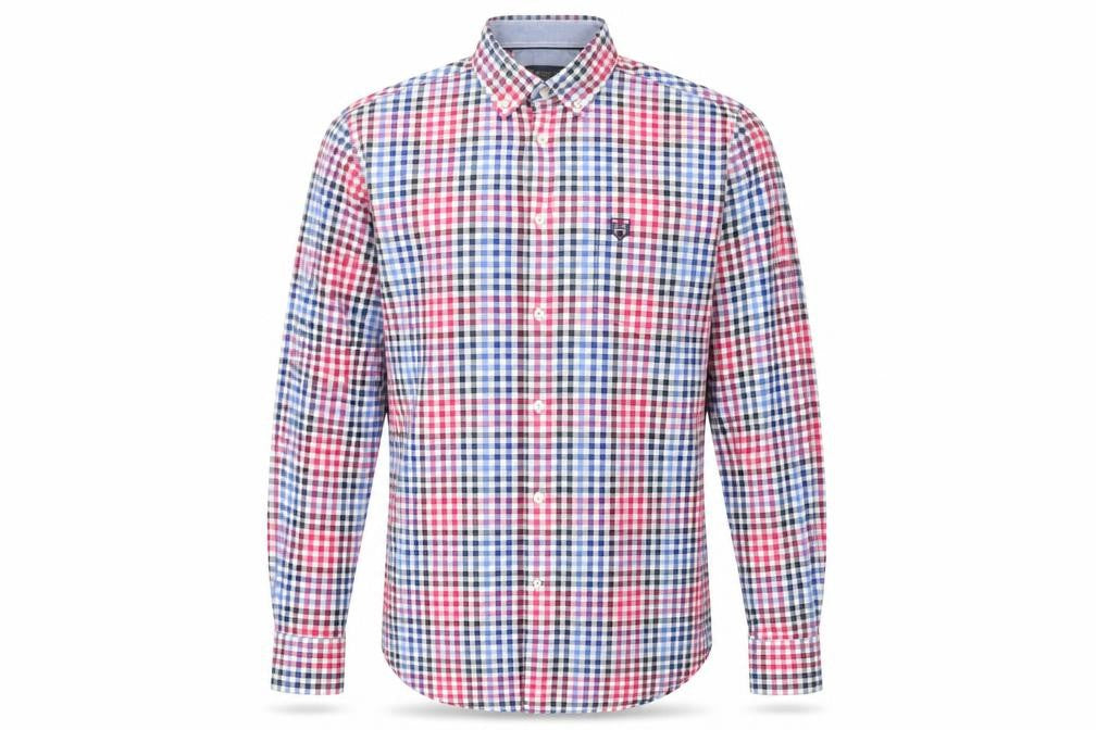 Broadbent & Boothroyds Men's Multicoloured Check Shirt S