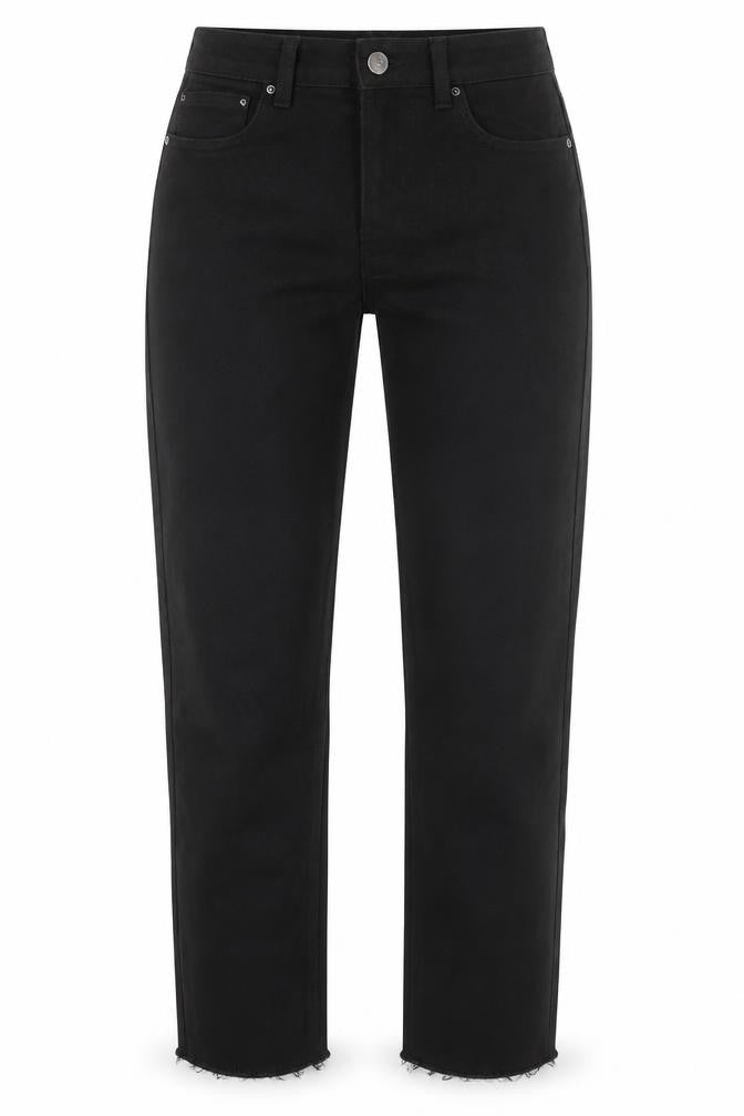 Womens UK Size 27 Only Regular Fit Straight Black Jeans