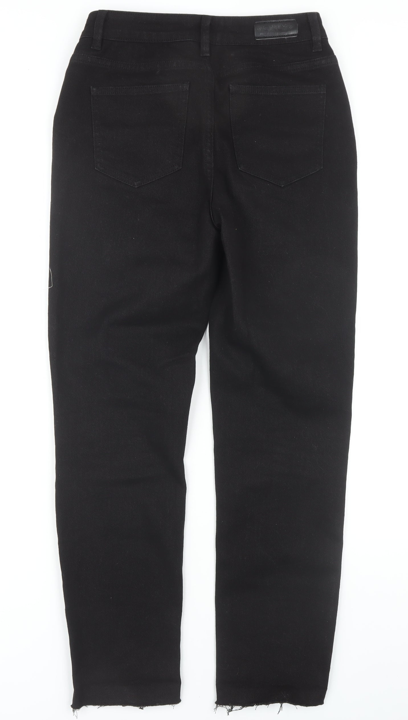 ONLY Women's Black Straight Jeans - Size 27