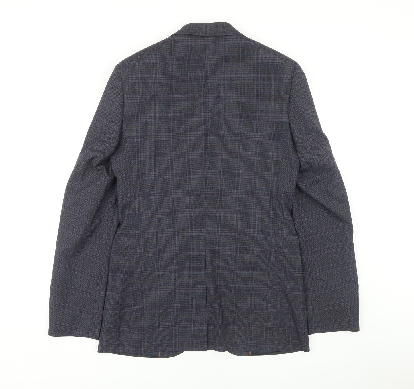 Mens UK Size 36 Marks and Spencer Regular Blue Suit Jacket
