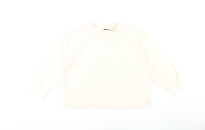 Womens UK Size 10 ASOS Beige Pullover Sweatshirt