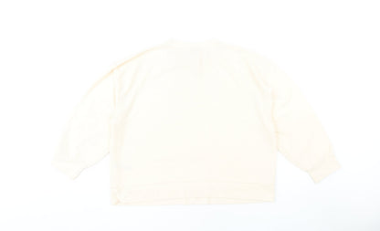 Womens UK Size 10 ASOS Beige Pullover Sweatshirt