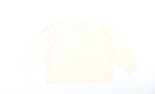 Womens UK Size 10 ASOS Beige Pullover Sweatshirt