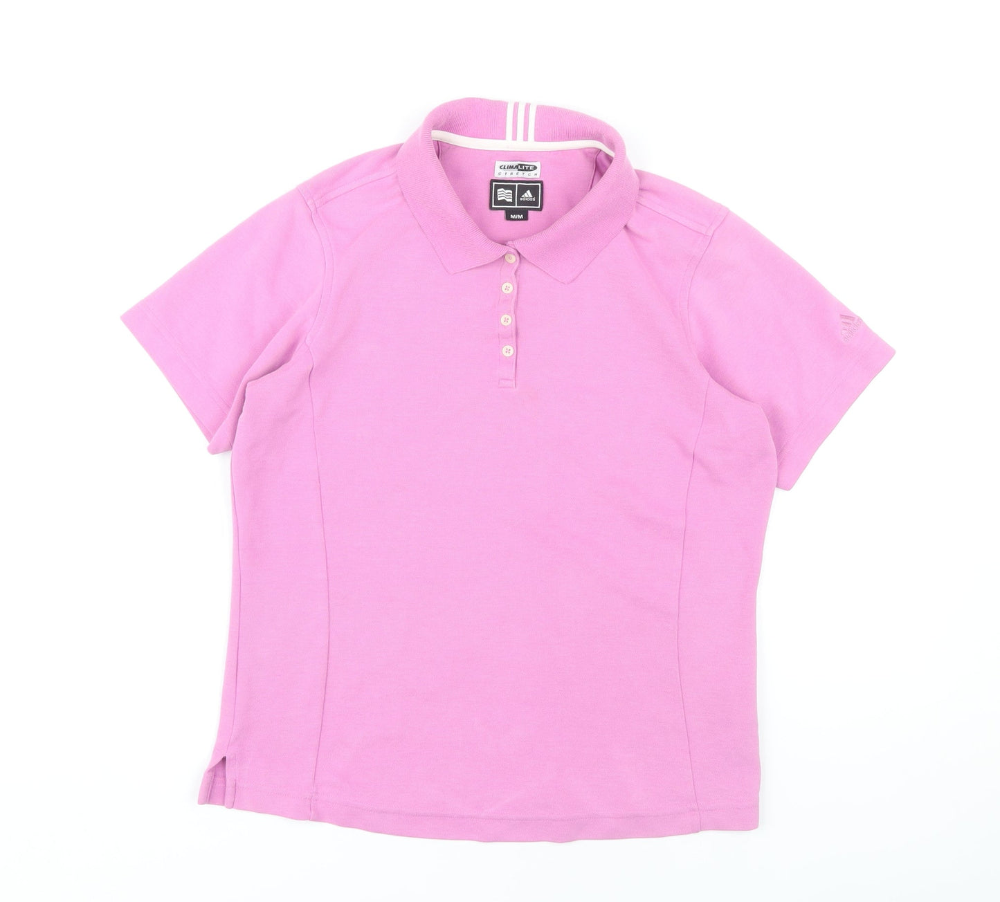 Womens UK Size M adidas Pink  Polo