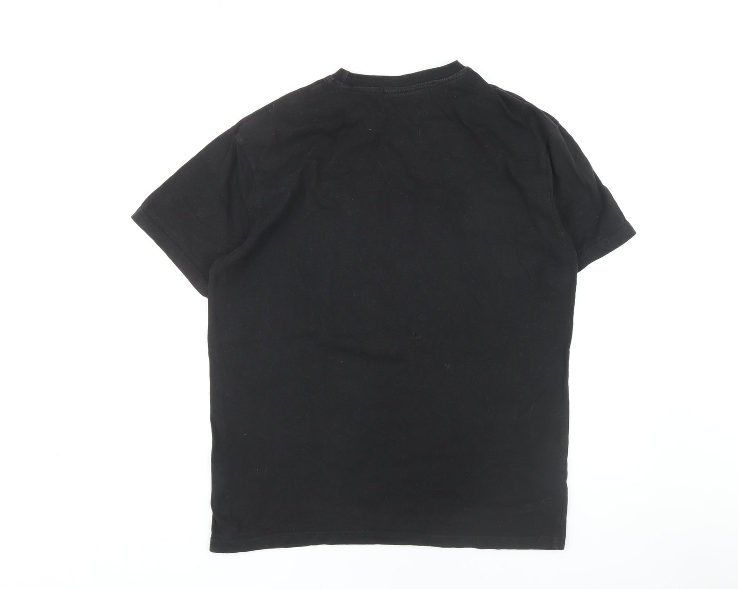 NASA Men's Black Space Graphic T-Shirt Size M