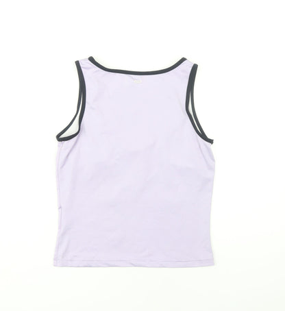 Reebok Women's Purple Tank Top Size 16 Activewear