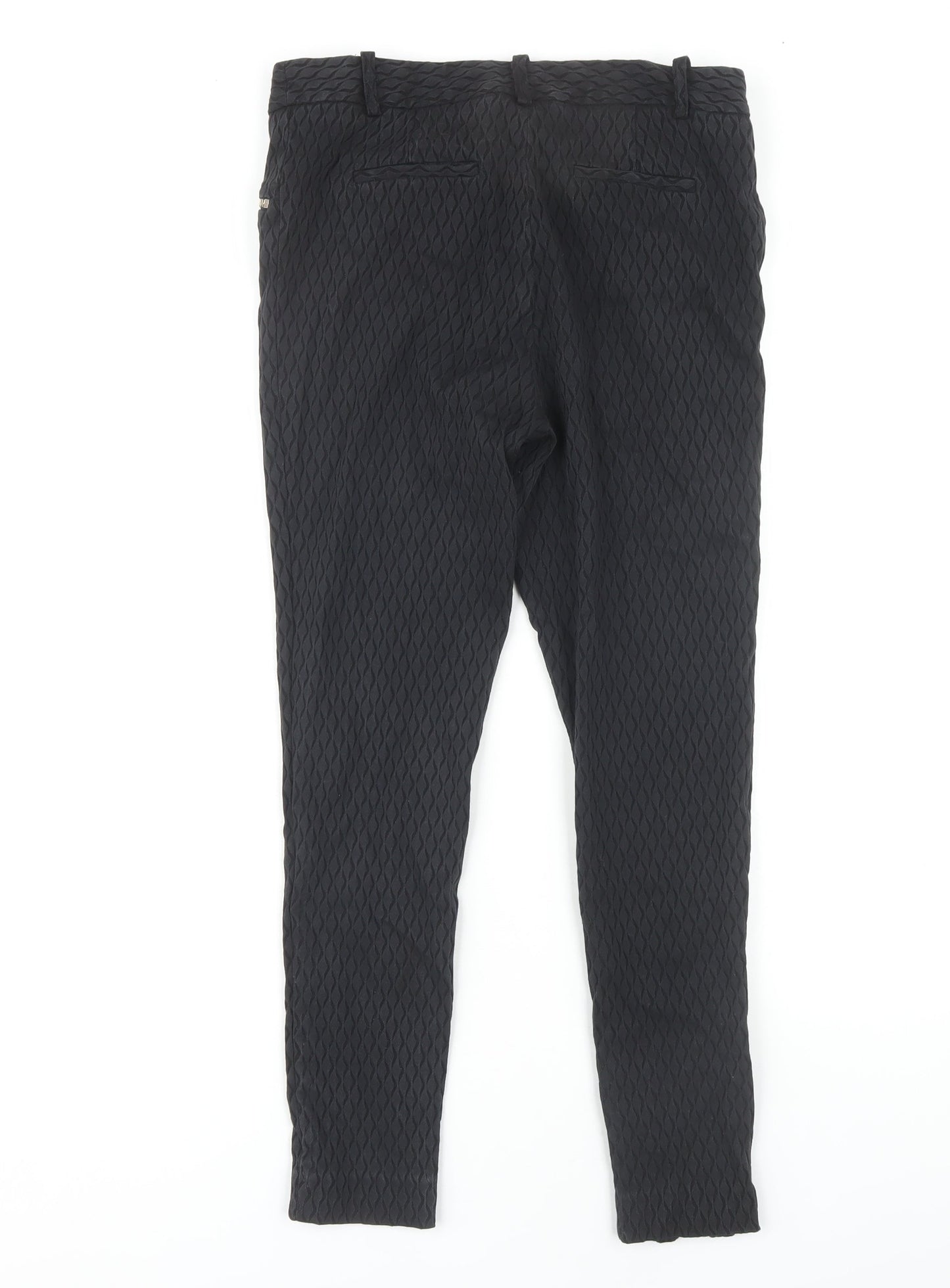Womens UK Size 8 NEXT Slim Fit Jegging Black Trousers