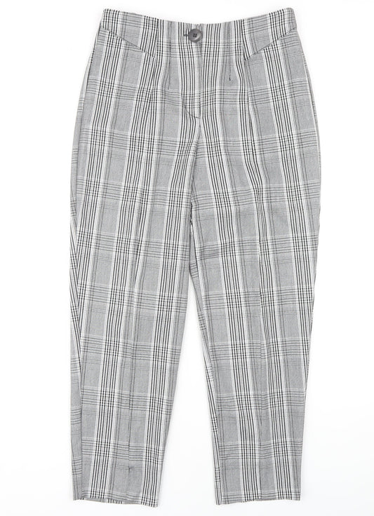 River Island Women's Checked Trousers Size 12