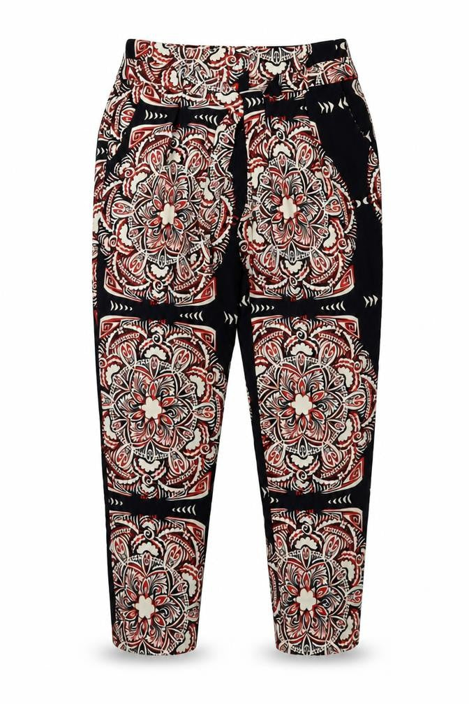 Womens UK Size 10 River Island  Cropped Multicoloured Trousers
