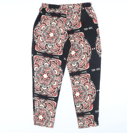 River Island Women's Multicoloured Cropped Trousers