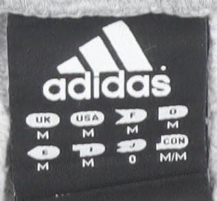 Adidas Men's Grey Sweatpants M Casual Elastic Waist