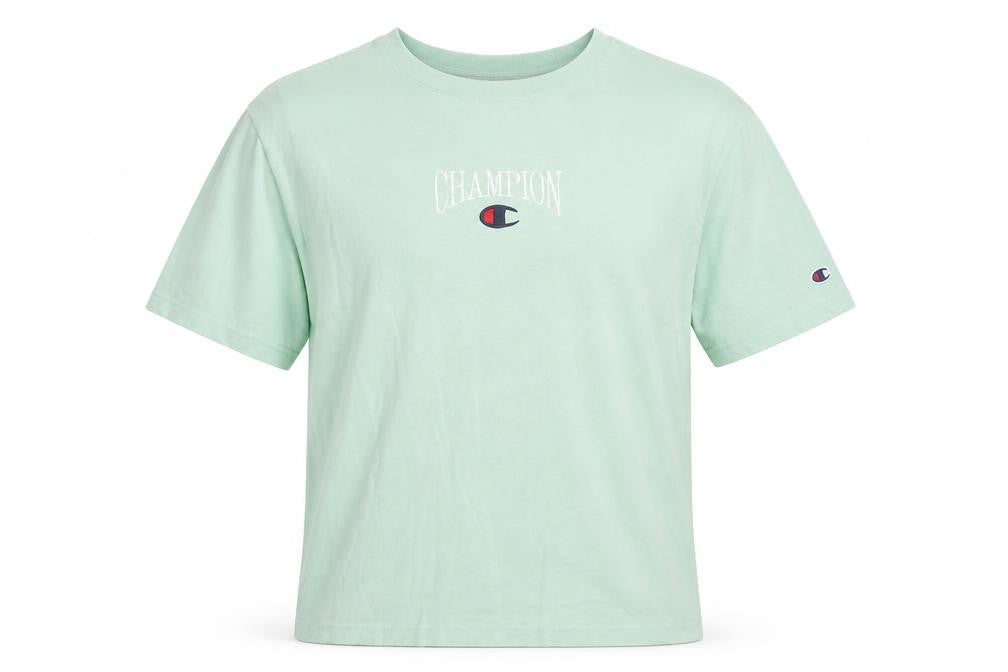 Mens UK Size M Champion Green  T-Shirt