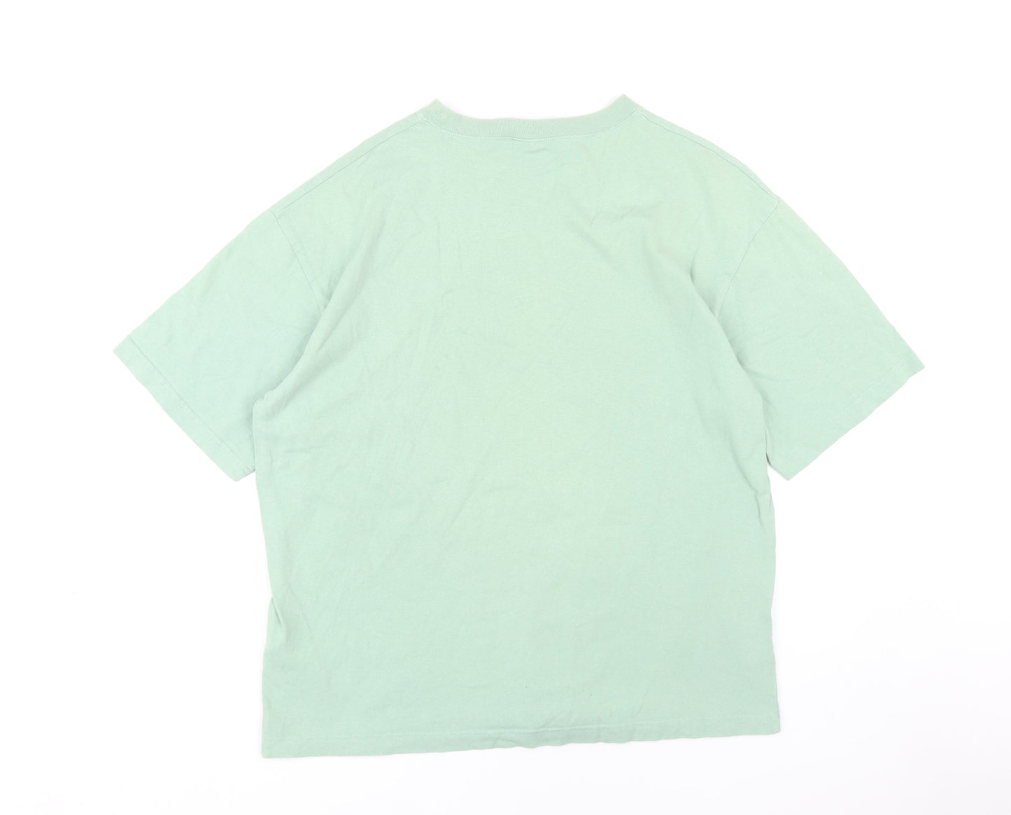 Mens UK Size M Champion Green  T-Shirt