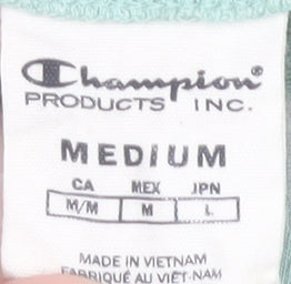 Mens UK Size M Champion Green  T-Shirt