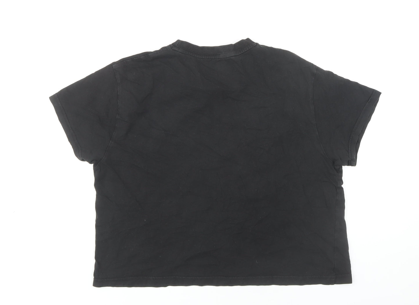 Unisex Adults UK Size L PUMA Black  T-Shirt