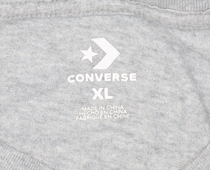 Mens UK Size XL Converse Grey  T-Shirt