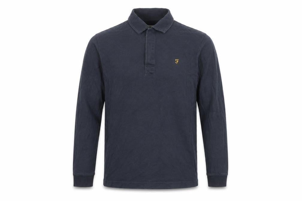Mens UK Size S Farah Cotton Polo Shirt