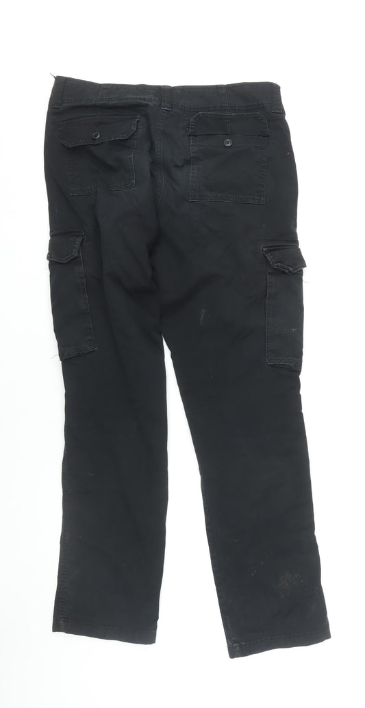 Goodfellow & Co Men's Black Cargo Trousers Size 32