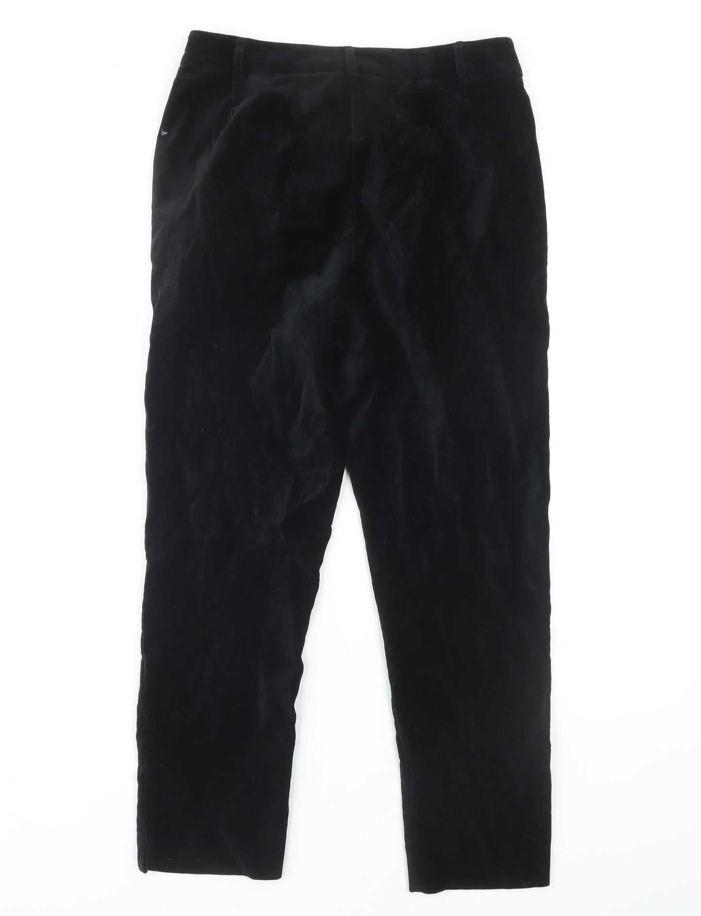 Womens UK Size 8 Marks and Spencer Regular Fit  Black Trousers
