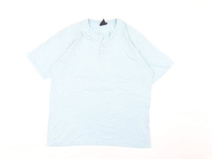 Mens UK Size L Cotton Traders Blue  T-Shirt