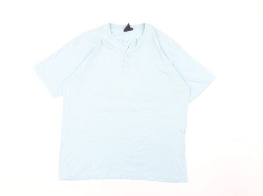 Mens UK Size L Cotton Traders Blue  T-Shirt