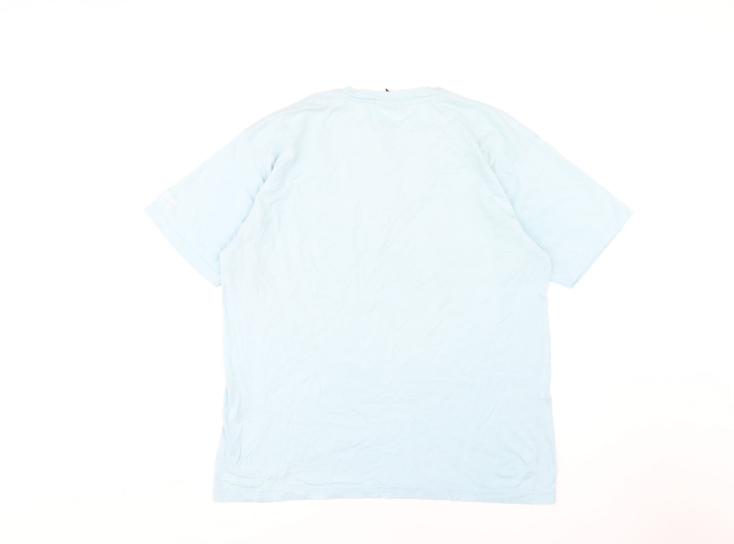 Mens UK Size L Cotton Traders Blue  T-Shirt