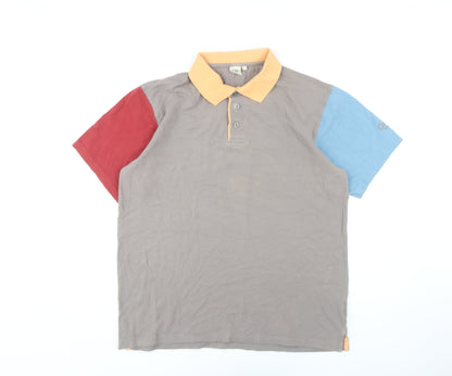 Cotton Traders Men's Multicoloured Polo M