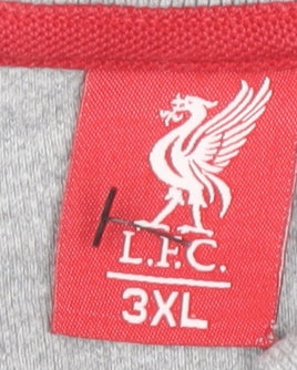 L.F.C. Men's Grey 3XL Polo Shirt with Logo