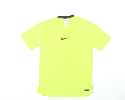 Nike Men's Green T-Shirt S - Breathable Sports Top