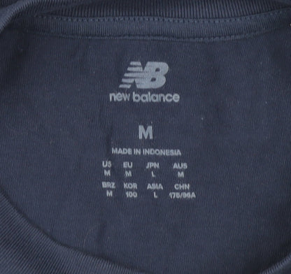 New Balance Men's Blue Sports T-Shirt M