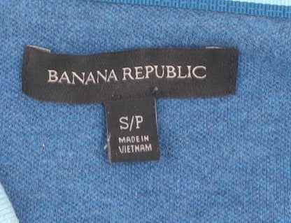 Banana Republic Men's Blue Polo Shirt, Size S, Casual Short Sleeve
