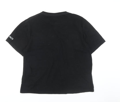 NYC UNLTD Men's Black Graphic Print T-Shirt L