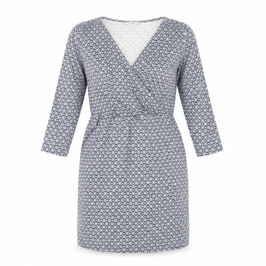 Front view of Boden Women's Multicoloured 10P Geometric Dress