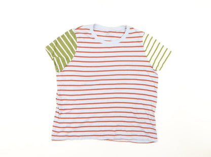 Womens UK Size XL Madewell Multicoloured Basic T-Shirt