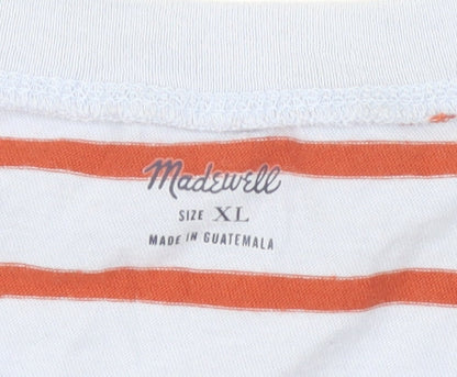 Womens UK Size XL Madewell Multicoloured Basic T-Shirt