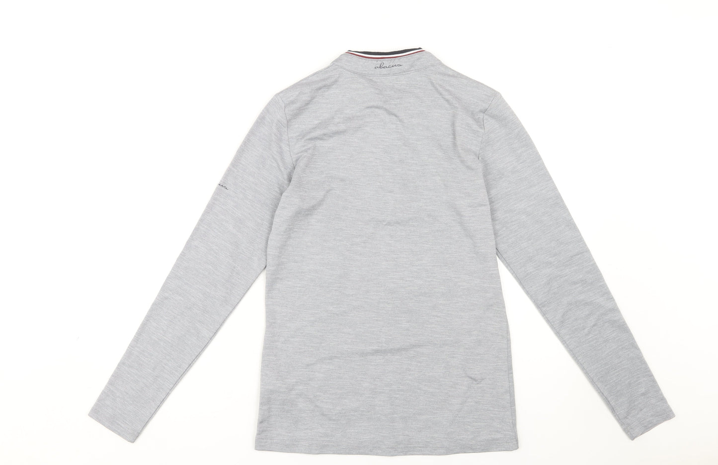 Abacus Women's Grey Long Sleeve Top, Size 10