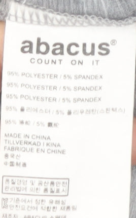 Abacus Women's Grey Long Sleeve Top, Size 10