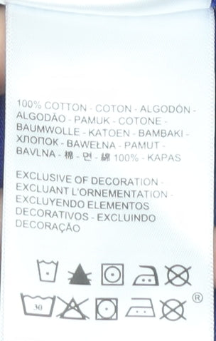 Levi's Men's Blue Relaxed Fit T-Shirt, M, Summer Style