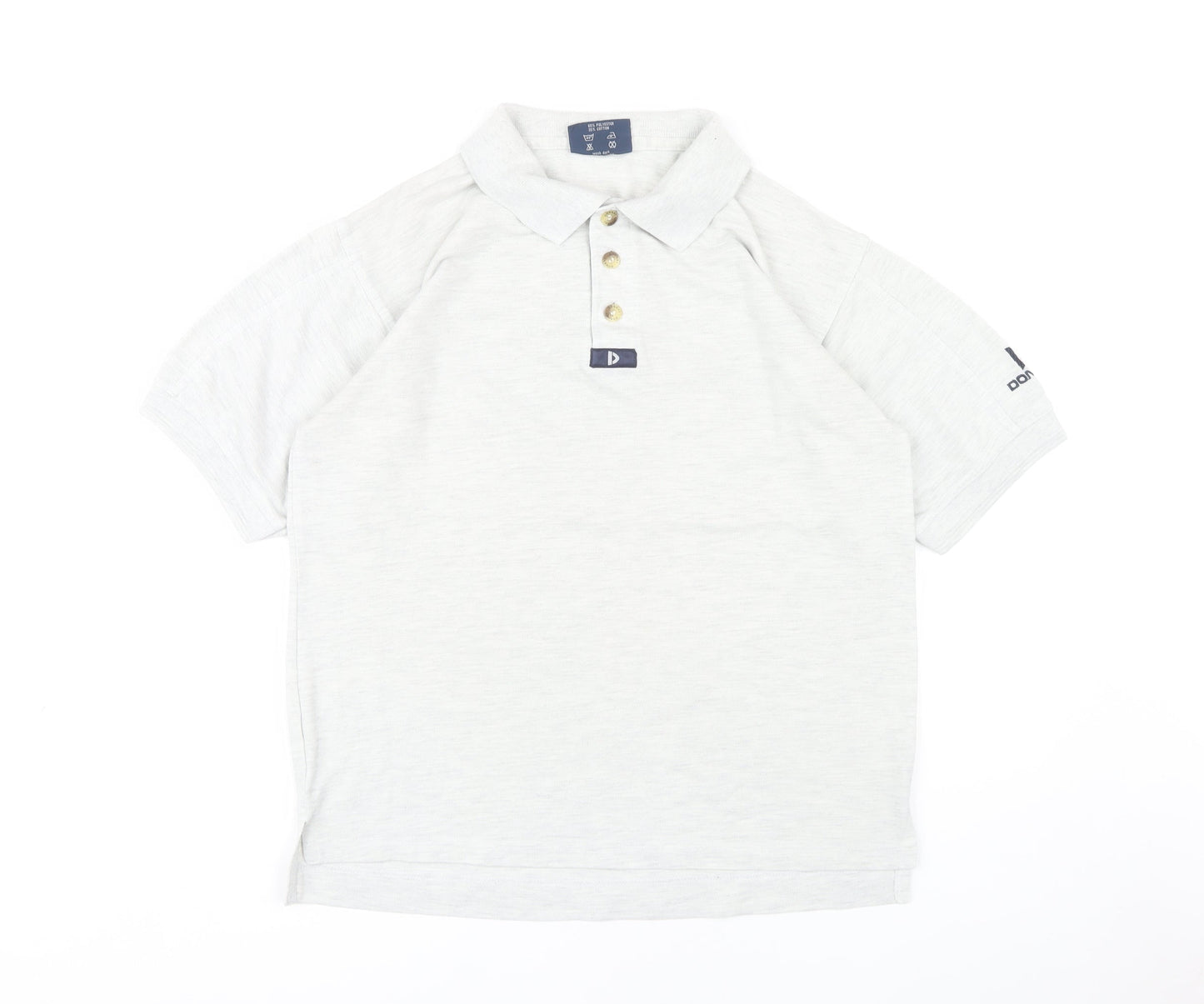 Donnay Men's Grey Polo Shirt M Size Casual Wear