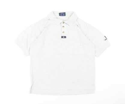 Donnay Men's Grey Polo Shirt M Size Casual Wear