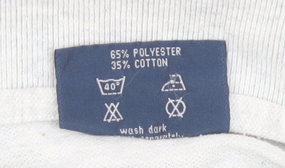 Donnay Men's Grey Polo Shirt M Size Casual Wear