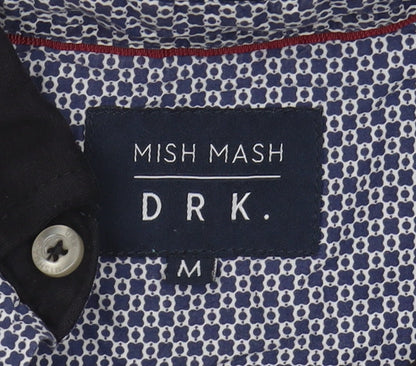 Mish Mash Men's Black Polo - Medium, Collared