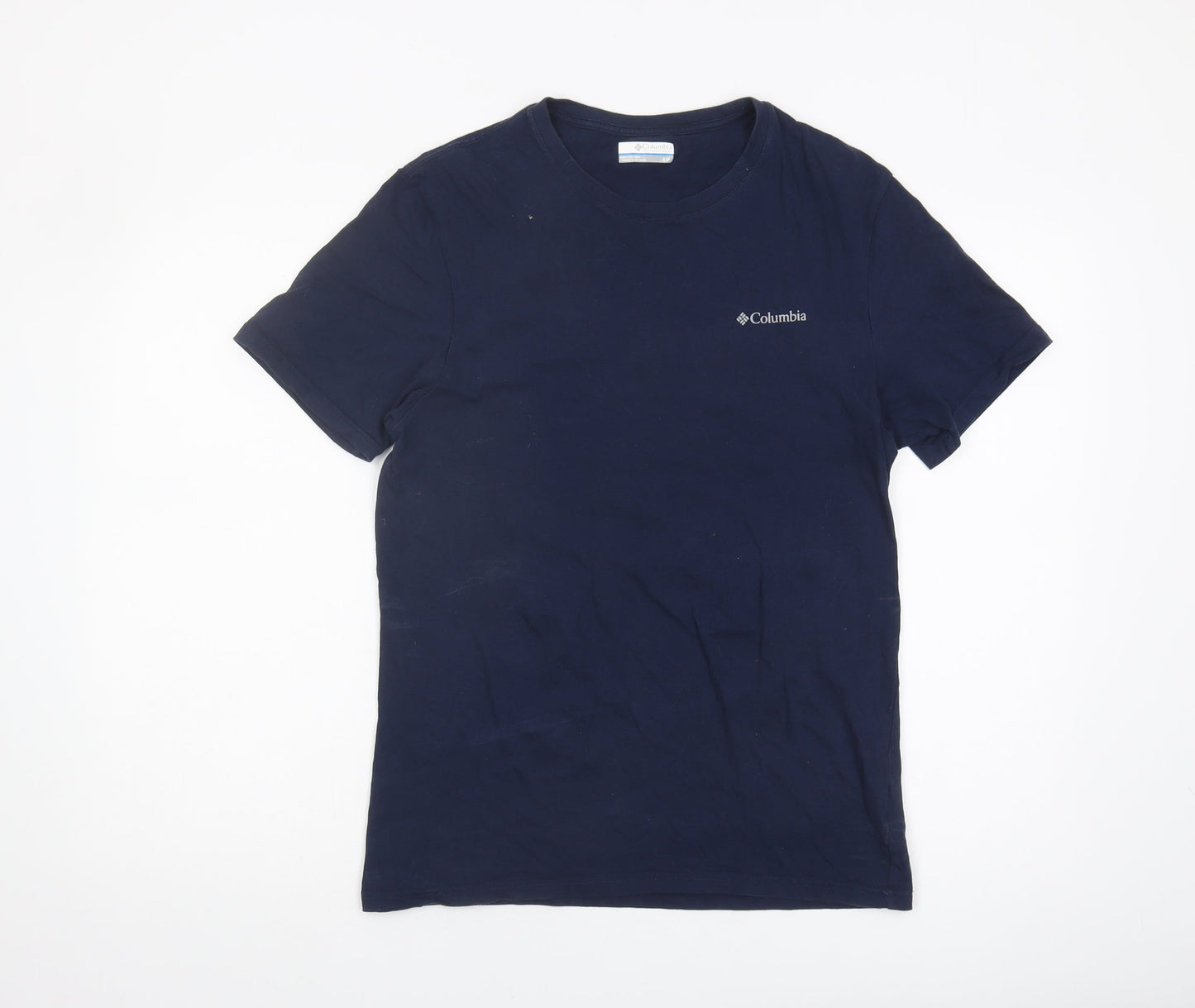 Mens UK Size S Columbia Blue  T-Shirt