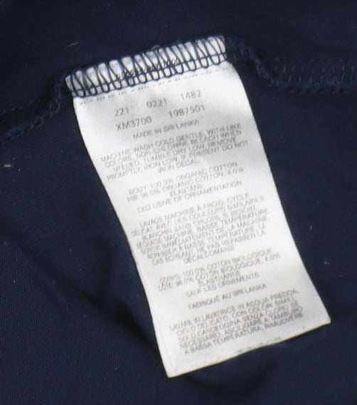 Mens UK Size S Columbia Blue  T-Shirt
