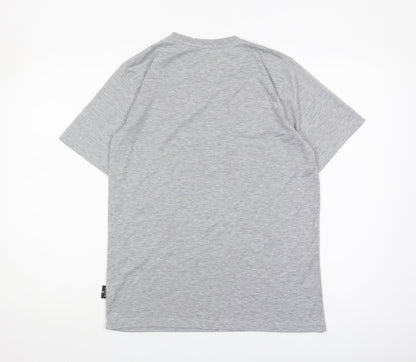 Hi Gear Men's Grey Adventure Graphic T-Shirt, Small